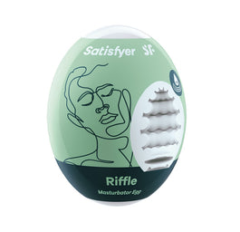 Satisfyer Masturbator Egg masturbator w kształcie jajka Riffle