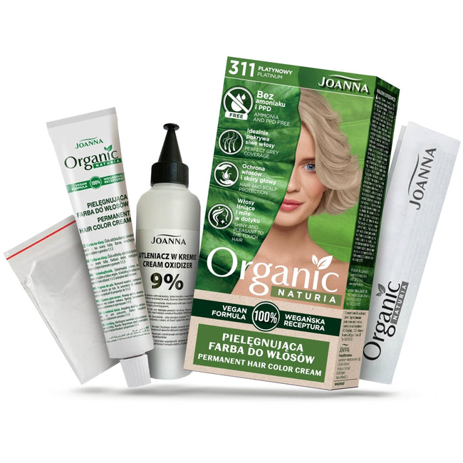 Joanna Naturia Organic pielęgnująca farba do włosów