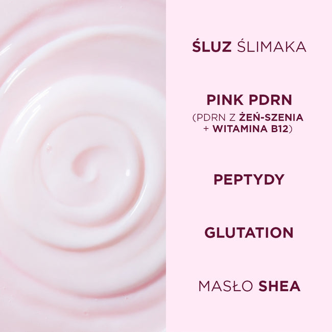 Eveline Cosmetics Pink Snail nawilżająco-rozświetlające serum 30ml
