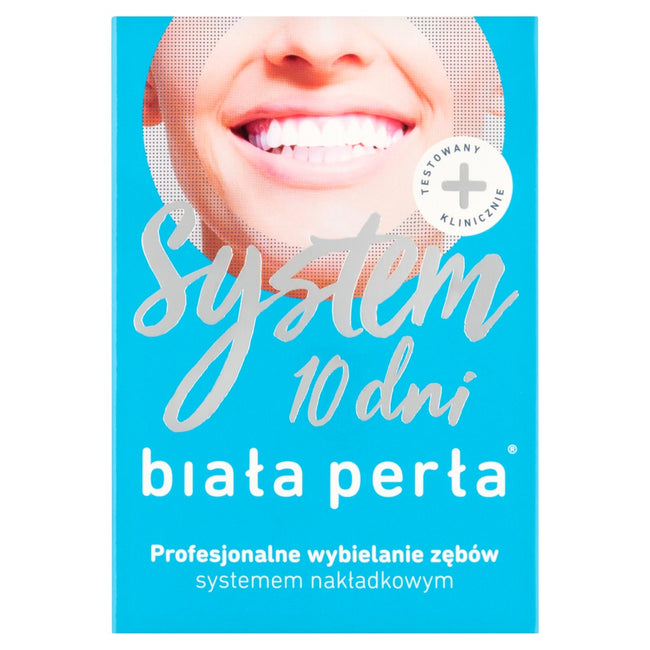 Biała Perła Zestaw System 10 dni do wybielania zębów w domu żel inicjujący 65ml + żel aktywujący 8ml + żel wybielający 65ml