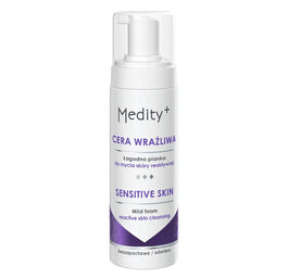 Medity+ Cera Wrażliwa łagodna pianka do mycia twarzy 150ml
