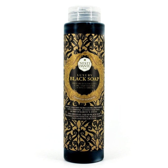Nesti Dante Luxury Black Soap luksusowe mydło w płynie 300ml
