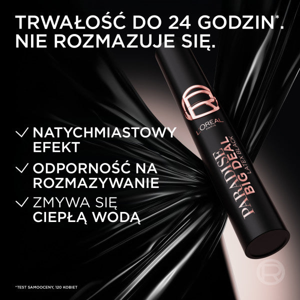 L'Oreal Paris Paradise Big Deal Latex pogrubiający tusz do rzęs 9.9ml