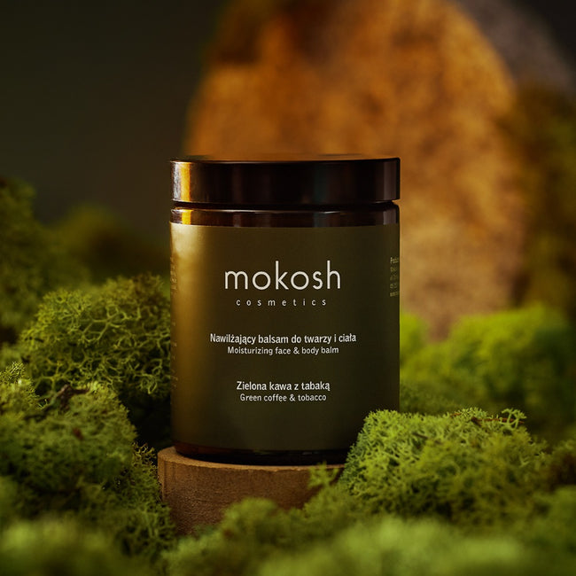 Mokosh Nawilżający balsam do twarzy i ciała Zielona kawa z tabaką 180ml