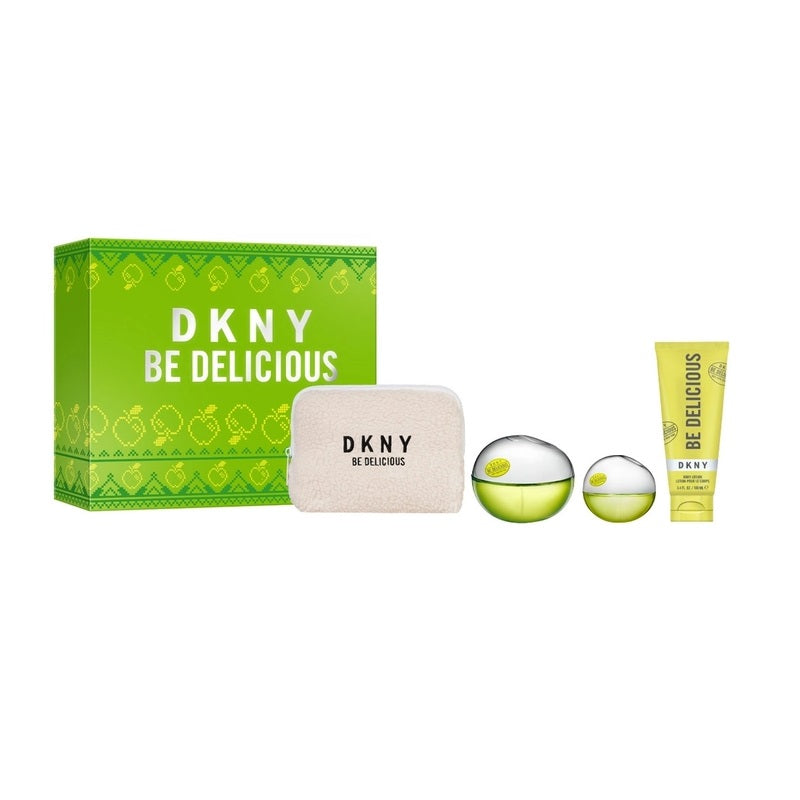 dkny be delicious woda perfumowana 100 ml   zestaw  