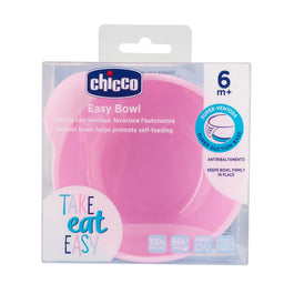Chicco Miseczka silikonowa z przyssawką 6m+ Różowa