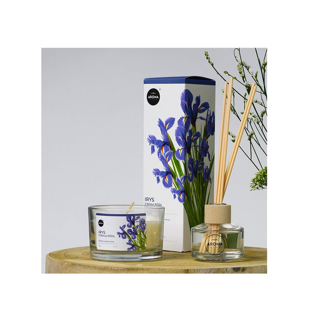 Aroma Home Patyczki zapachowe Irys z Białą Różą 50ml