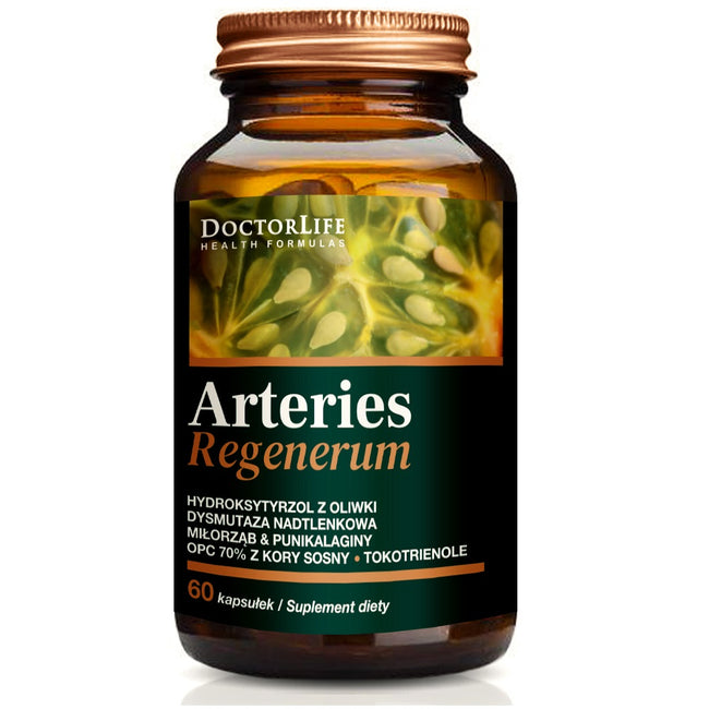 Doctor Life Arteries Regenerum & K2 suplement diety 60 kapsułek