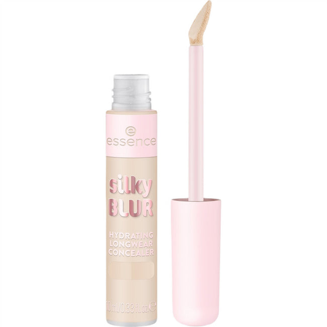 Essence Silky Blur Hydrating Longwear Concealer lekki korektor do twarzy