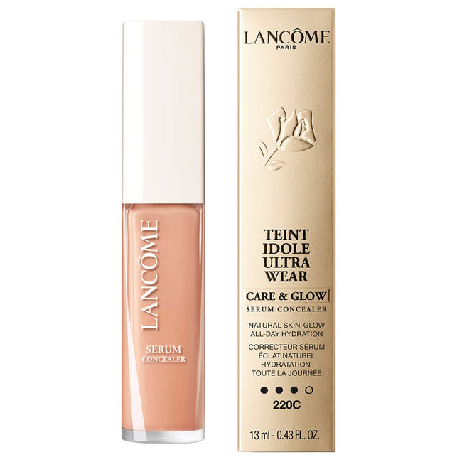 Lancome Teint Idole Ultra Wear Care & Glow rozświetlający korektor w płynie 220C 13ml