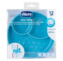Chicco Talerz silikonowy 3-dzielny Boy