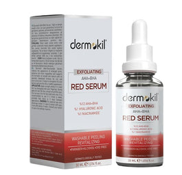 Dermokil Exfoliating Aha+Bha Niacinamide Red Serum złuszczające serum do twarzy 30ml