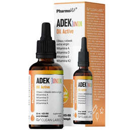 Pharmovit ADEK Junior Oil Active suplement diety w kroplach 30ml