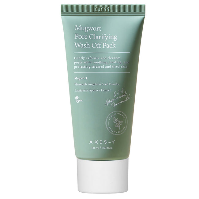 AXIS-Y Mugwort Pore Clarifying Wash Off Pack oczyszczająca maska do twarzy z bylicą 50ml