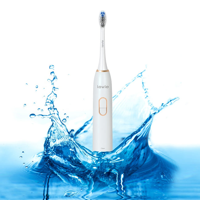 Lovio SonicProtect PRO szczoteczka elektryczna soniczna Biała LVTB124WH + 5 końcówek