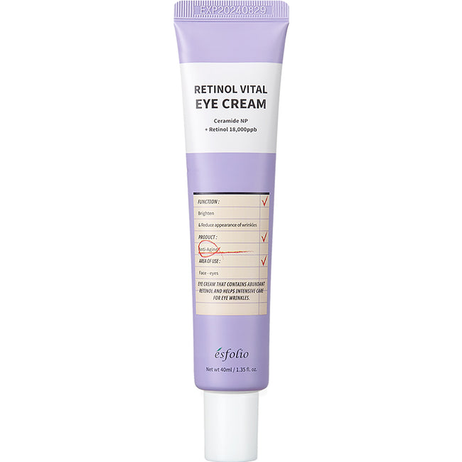 Esfolio Retinol Vital Eye Cream rewitalizujący krem pod oczy z retinolem 40ml