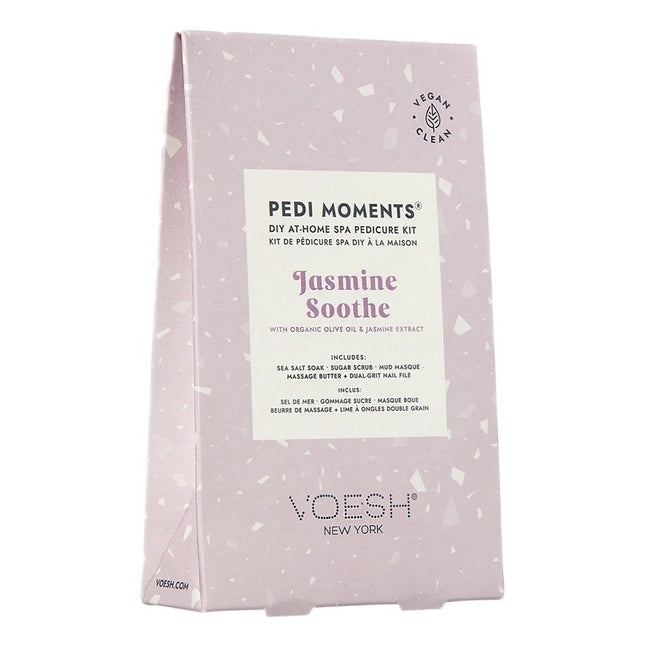 VOESH Pedi Moments zestaw do 4-etapowego pedicure Jasmine Soothe