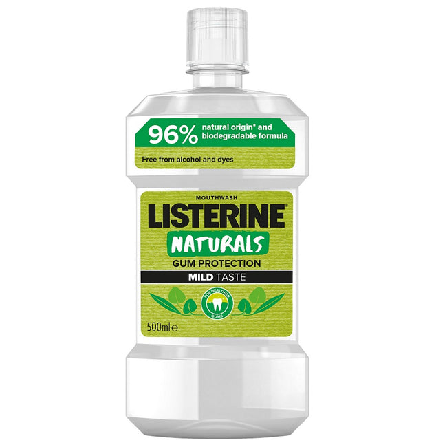 Listerine Naturals Gum Protect płyn do płukania jamy ustnej 500ml