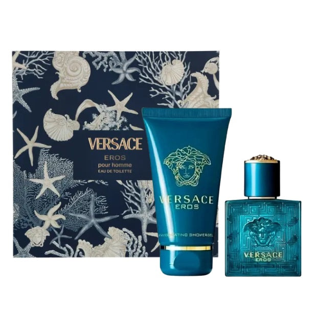 versace eros woda toaletowa 30 ml   zestaw  