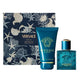 Versace Eros Pour Homme zestaw woda toaletowa spray 30ml + żel pod prysznic 50ml