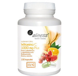 Aliness Witamina C 1000 mg Plus suplement diety 100 kapsułek