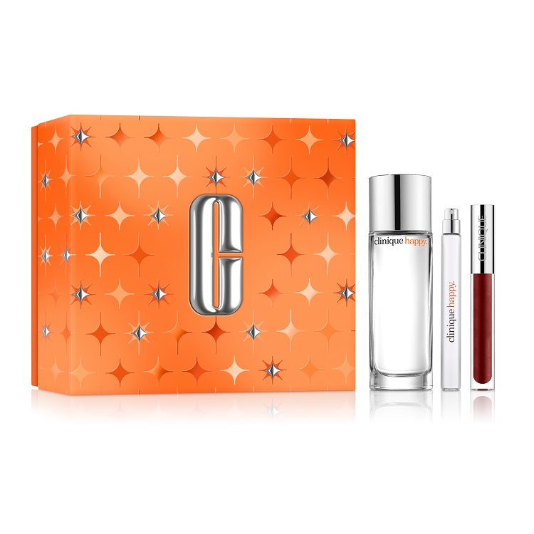 clinique happy ekstrakt perfum 50 ml   zestaw  