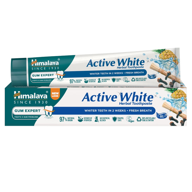 Himalaya Ziołowa pasta wybielająca w żelu Active White 75ml