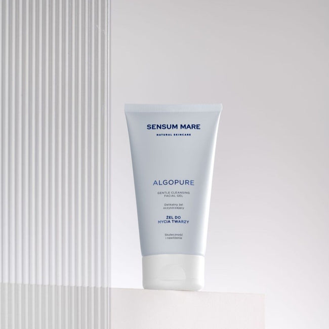 Sensum Mare Algopure delikatny żel do mycia twarzy z kompleksem 5 alg morskich i wodą z lodowca norweskiego 150ml