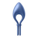 Satisfyer Bullseye wibrujący pierścień na penisa Blue