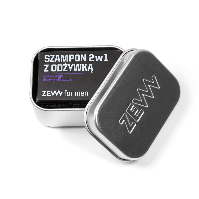 Zew For Men Szampon 2w1 z odżywką z węglem drzewnym z Bieszczad 85ml