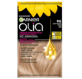 Garnier Olia farba do włosów 9G Jasny Perłowy Blond