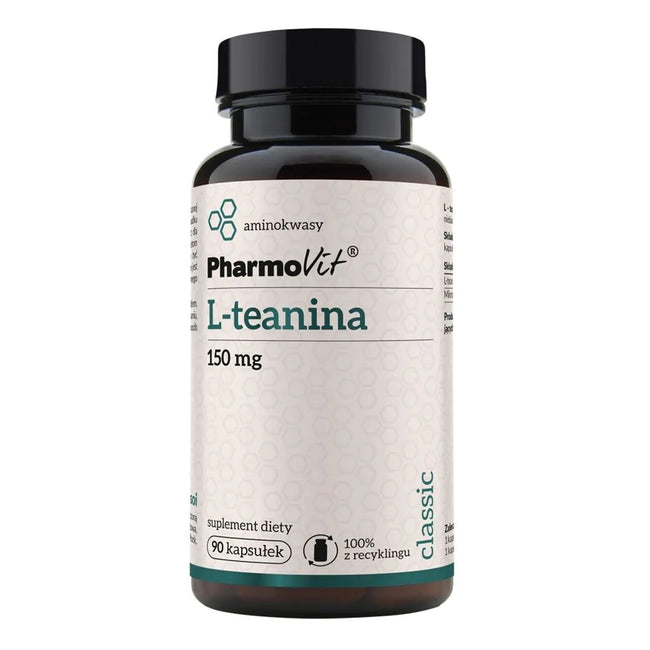 Pharmovit L-teanina 150 mg suplement diety 90 kapsułek