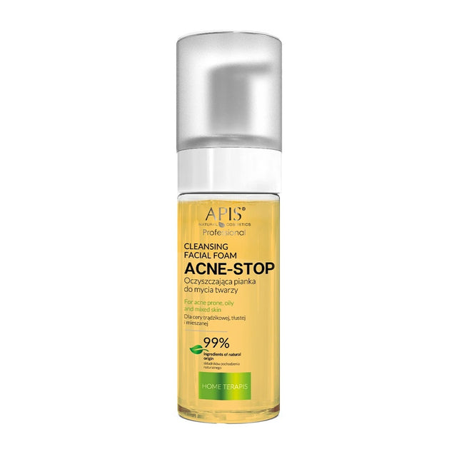 APIS Acne-Stop Home terApis oczyszczająca pianka do mycia twarzy 150ml