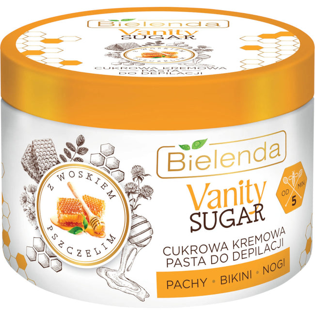 Bielenda Vanity Sugar cukrowa kremowa pasta do depilacji 100g