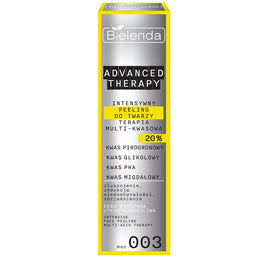 Bielenda Advanced Therapy intensywny peeling do twarzy terapia multi-kwasowa 20% 30ml