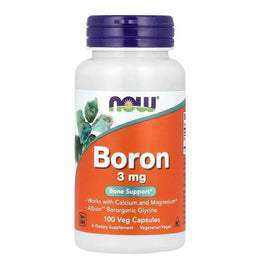 Now Foods Boron 3mg suplement diety 100 kapsułek