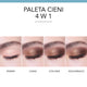 Bourjois Beau Regard paletka cieni do powiek 02 Rue Du Café 7.68g