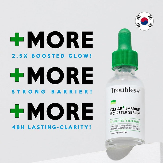 Troubless Clear Barrier Plus Booster Serum wzmacniające barierę ochronną serum do twarzy 30ml