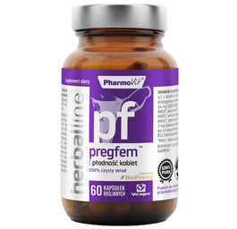 Pharmovit Pregfem płodność kobiet suplement diety 60 kapsułek