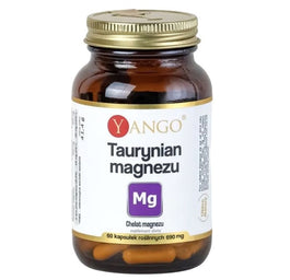 Yango Taurynian magnezu suplement diety 60 kapsułek roślinnych