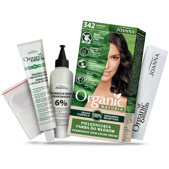 Joanna Naturia Organic pielęgnująca farba do włosów
