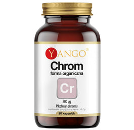 Yango Chrom forma organiczna suplement diety 90 kapsułek