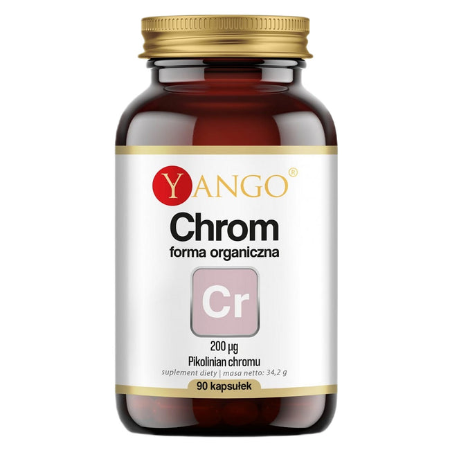 Yango Chrom forma organiczna suplement diety 90 kapsułek