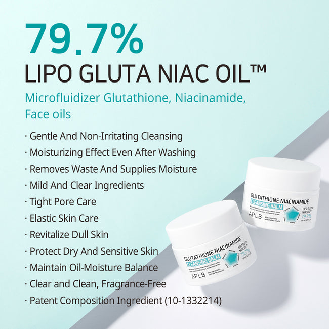 APLB Glutathione Niacinamide Cleansing Balm balsam oczyszczający 80ml