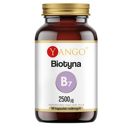 Yango Biotyna 2500µg suplement diety 90 kapsułek