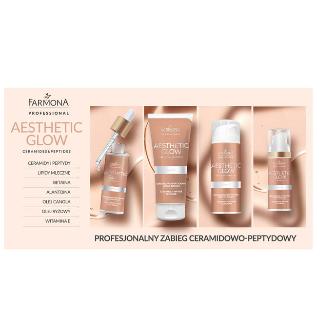 Farmona Professional Aesthetic Glow ceramidowo-peptydowa maska żelowa 200ml