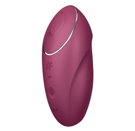 Satisfyer Tap & Climax 1 wibrator nakładany z funkcją stukania Red