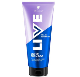 Schwarzkopf Live Silver Shampoo srebrny szampon do włosów blond i siwych 200ml