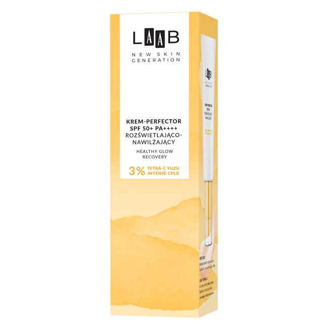 AA LAAB Tetra-C Yuzu krem-perfector SPF50 rozświetlająco-nawilżający 40ml