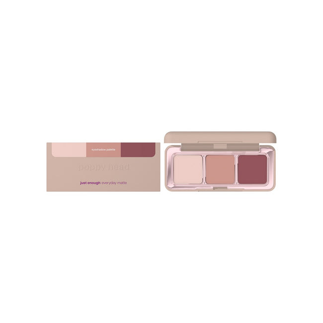 Poppy Head Just Enough Everyday Matte paleta cieni do powiek 4.8g